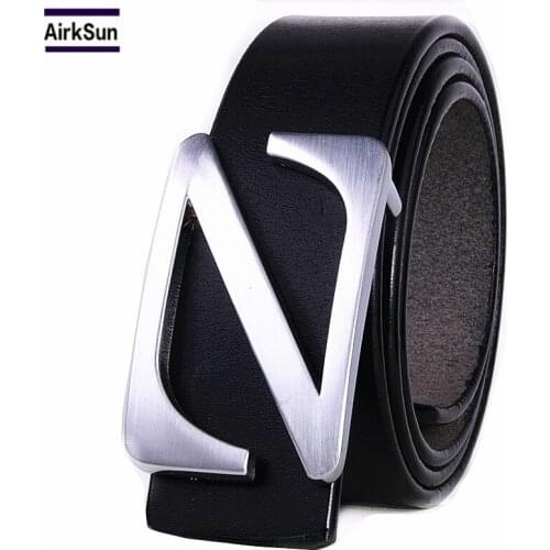 2017 Designer Belts Men High Quality M&Z Buckle Mens Belts Luxury Belts Men Cowskin