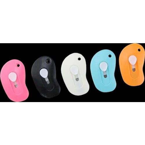 5PCS Sharp small sewing mini express box opener, candy color convenient utility knife, creative paper knife