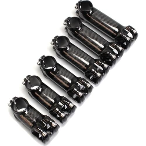Aluminum Carbon Stem Bicycle Carbon Stems Road Bike Bicycles Stems Bike Parts 31.8*70/80/90/100/110/120mm