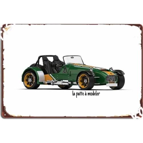 Caterham Lotus Super Seven Metal Signs Wall Cave Garage Club Poster Printing Tin sign Posters