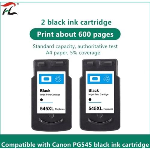 Yi Le Cai PG545 CL546 Ink Black Tri Color Cartridge for Canon PG 545 CL 546 Pixma IP2850 MX495 MG2450 MG2550 MG2950 NS28 Printer