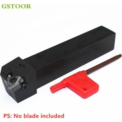 1PC SER2020K16 SEL2020K16 Threading Turning Tools Holder CNC Lathe Cutter Cutting Carbide Inserts 16ER 16IR Arbor
