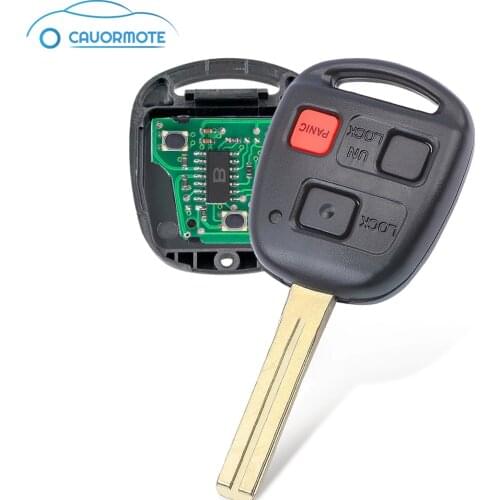 Electronic Remote Key For Lexus RX300 1999 2000 2001 2002 2003 FCCID N14TMTX-1 3 Buttons Chip Smart Remote Control Car Key Fob