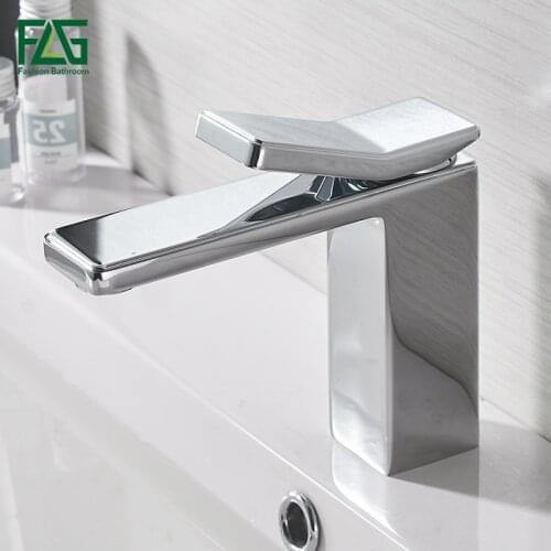 FLG Basin Faucets Basin Mixer Tap Single Handle Bathroom Sink Faucet Water Bath Water Tap Crane 708-11C