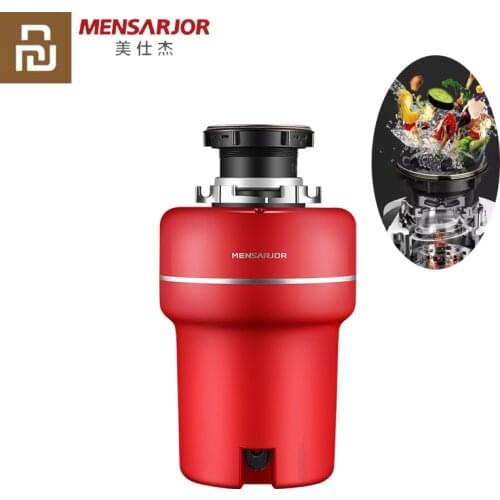 New in 2021 Youpin MENSARJOR Food Waste Disposer 550W/750W Motor Technology Septic Assist 3/4 HP/1 HP Household Garbage Disposer