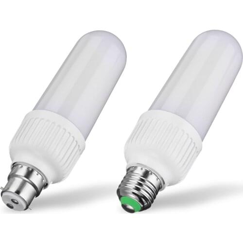 Jiguoor E27 B22 5W SMD2835 1800K 99LEDs Yellow Flickering Flame Corn Light Bulb AC85-265V