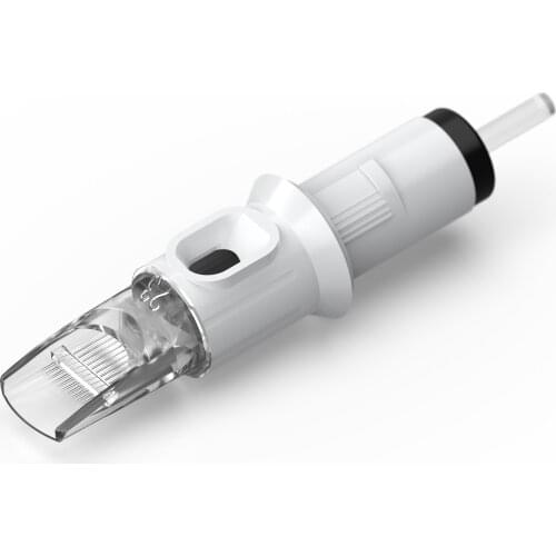 EN05 20-50PCS Tattoo Cartridge Needles Bugpin Round Shader X-Taper Revolution with Membrane Professional Disposable