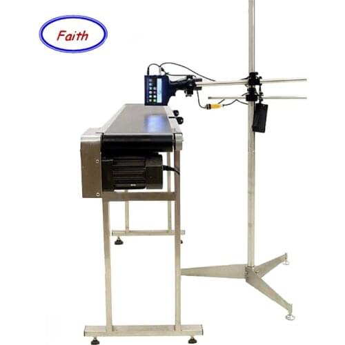 Faith conveyor Belt for Inkjet Printer+Handheld Inkjet Printer+ Sensor + Stand,Online Handheld Inkjet Printer