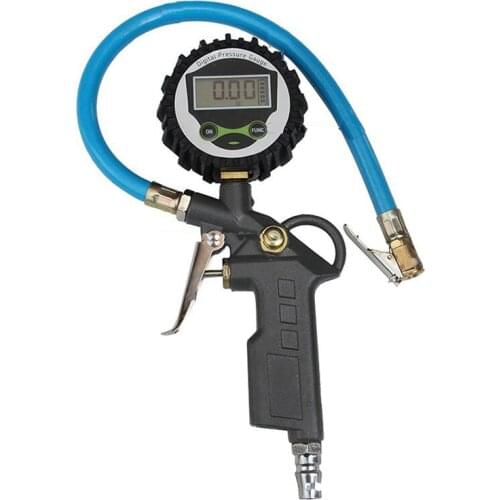 High Accuracy Tire Pressure Gauge Black 220 Psi for Accurate Car Air Pressure Tyre Gauge for Car Truck and Motorcycle