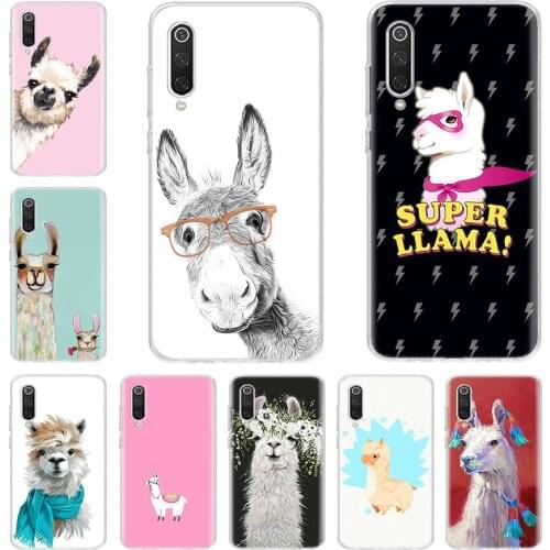 Cute Lamas Alpaca Animals High Quality Phone Case For Xiaomi Note Mi 11 8 9 9T 10 10T Ultra CC9 A1 A2 A3 F1 F2 F3 Lite Pro X3 6
