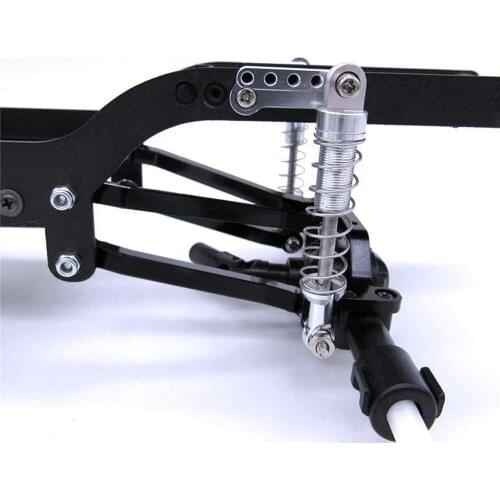 Spring Damper Metal Shock Absorber with Mount Stand for 1/12 MN D90 D91 D99S RC Car Accessories