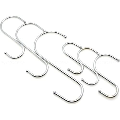 S Shaped Hooks Kitchen Hanging Hanger Storage Holders Organizer Household Home Essential