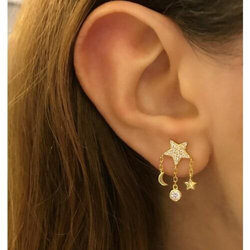 STELA STAR DESIGN EARRINGS