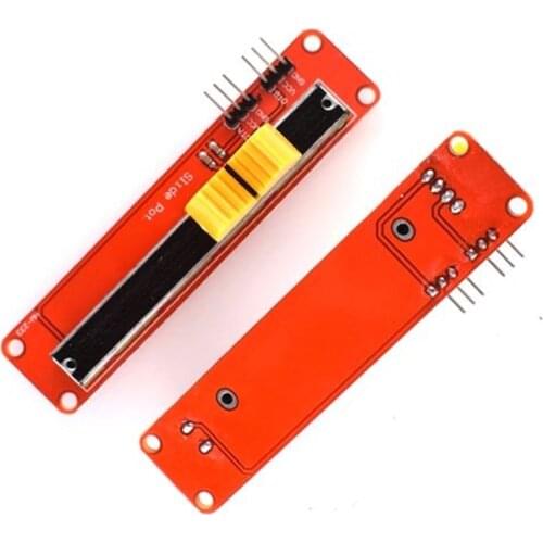 Slide Potentiometer 10K Ohm Linear Module Analog Sensor Dual Output for Arduino AVR Electronic Block Potentiometer Pot