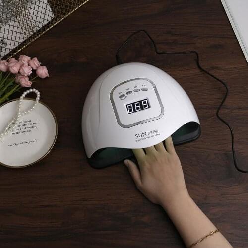 SUN X5 MAX 180W LED Lamp Nail Dryer 57 LEDs UV Ice Lamp For Drying Gel Polish Auto Sensor 10/30/60/99s Timer Manicure Tools