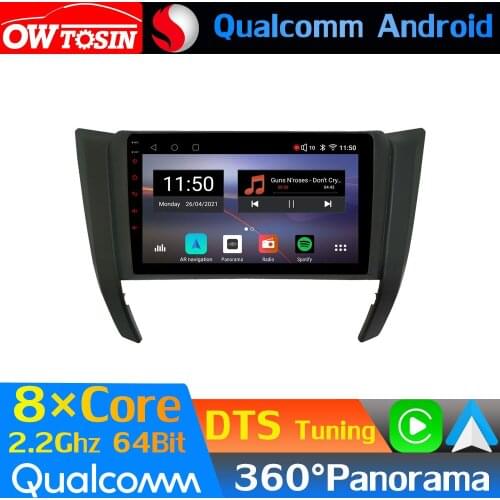 Qualcomm 8Core Android Car Multimedia For Nissan Navara 4 Frontier NP300 D23 2014-2021 360 Camera Radio GPS CarPlay DTS HIFI DSP
