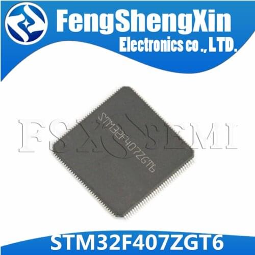 1pcs 100% New original STM32F407ZGT6 LQFP144 ARM Cortex-M4