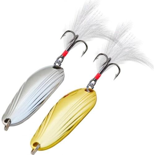 13g Fishing Lure Sequins Treble Hooks Iron Vivid Color Hard Bait for Freshwater River Fishing Electroplate Sharp Hook Fish Lure