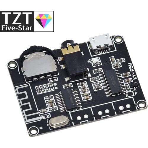 5W+5W PAM8406 Bluetooth 5.0 DC3.7-5V stereo audio power amplifier module XY-P5W for Arduino diy kit