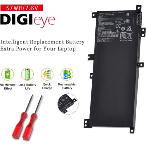 7.6V 37WH Laptop C21N1401 Battery for ASUS X455L X455LA X455LD X455LF X455LN F455L F455LD R455LD Y483L Y483LD W419L K455L