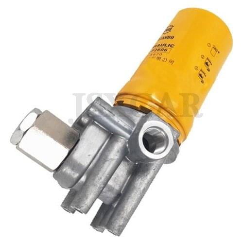 For CATERPILLAR CAT E320C 320D 330C 330B excavator accessories pilot filter assembly hydraulic filter base high quality