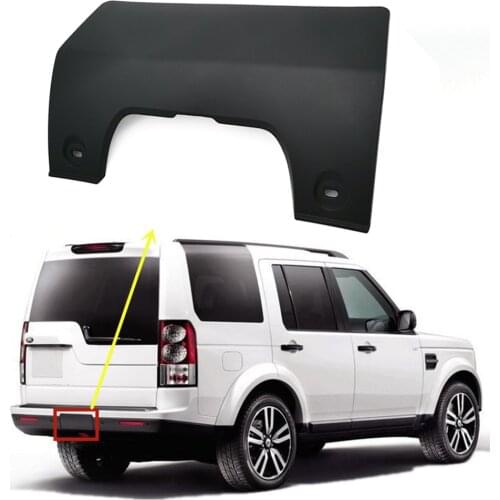 For Land Rover Discovery LR3 LR4 Rear Bumper Towing Eye Hook Cover Trailer Trim Cap Plate with Clips