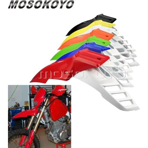 Motocross Dirt Racing Bike Front Fender Evo Supermoto Front Mudguards for Honda XR KLX YZF DRZ CR CRF DT RMX Red