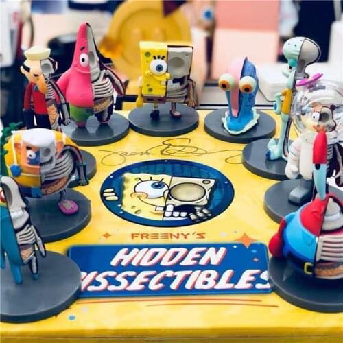 Blind box Mighty Jaxx Jason Freeny sponge baby send big star doll trend hand to do genuine