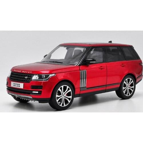 LCD 1/18 Scale Range Rover SUV Red Diecast Car Model Collection