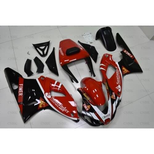 Fairing Kits for YZF1000 R1 99 YZF R1 Full Body Kits 98 YZF1000 R1 Bodywork 1998 - 1999 Black Red