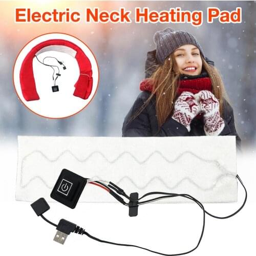 Electric Heating Pad Warmer Heated Mat Thermal Blanket Shoulder Neck Back Heating Heated Neck Wrap Pain Relief Temperature