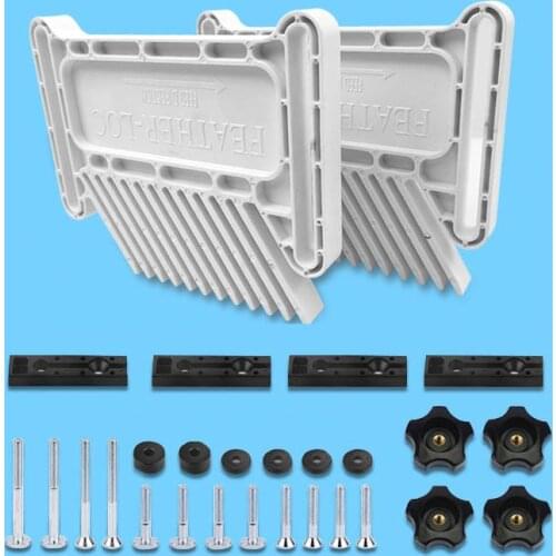 Multi-purpose Feather Loc Board Set Woodworking Engraving Machine Double Featherboards Miter Gauge Slot Woodwork DIY tools