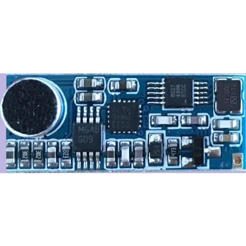 Mini FM Wireless Microphone Module 3.0v-5.0v DSP PLL 76.0mhz-108.0mhz FM Transmitter Circuit Board Module