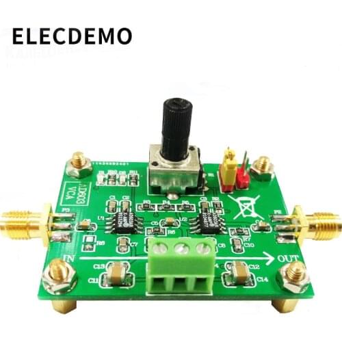 AD603 Variable Gain Amplifier Module Voltage Amplifier Voltage Control Adjustable VCA Amplifier board 80dB