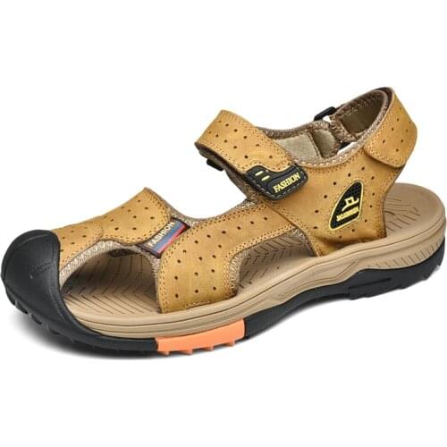 Slippers Shoes Men Casual Breathable mujer sports hombre schuhe Fashion playa men herren flops sport safety sandalias summer