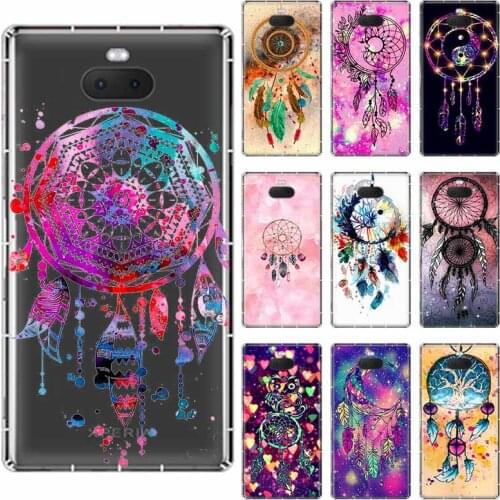 Dream catcher watercolor dreamcatcher soft TPU Case For Sony Xperia X XA XA1 XA2 XA3 XZ XZ1 XZ2 XZ3 XZ4 L1 L2 L3 Plus Compeact