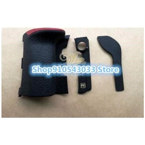 A Set of 3PCS New original Bady rubber (Grip+left side+thumb) repair parts For Nikon D850 SLR
