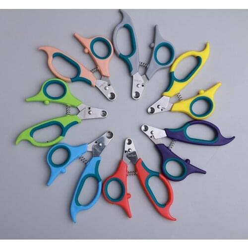 Hoopet Pet Nail Clipper Scissors Pet Dog Cat Nail Toe Claw Clippers Scissors Trimmer Grooming Tools for Animals Pet Supplies