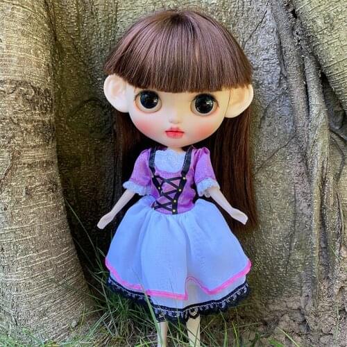 Blyth Doll Clothe Blyth Outfit Suit for 1/6 BJD Licca Body Suit Toy Girl Gift for Doll Customized