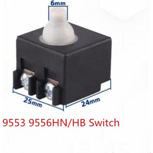 1PC Angle Grinder Switch For GWS6-100/GWS-125 8-100/6600 6000 9553 9556HN/HB Switch Angle Grinder Accessories