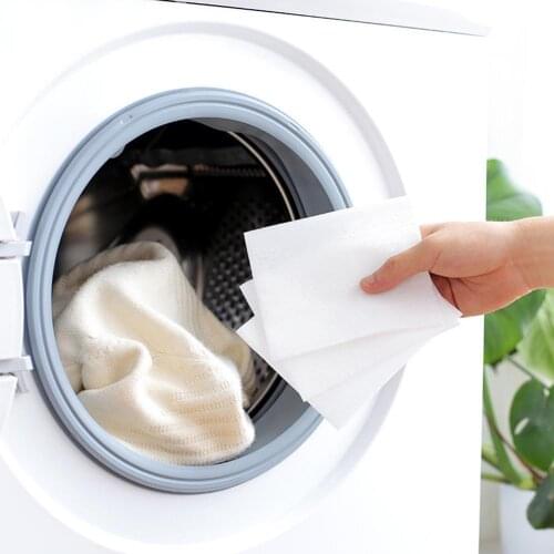 24Pcs Anti-dyeing Washing Machine Laundry Color Absorption Protection Sheet Washing machine anti-dyeing laundry sheet