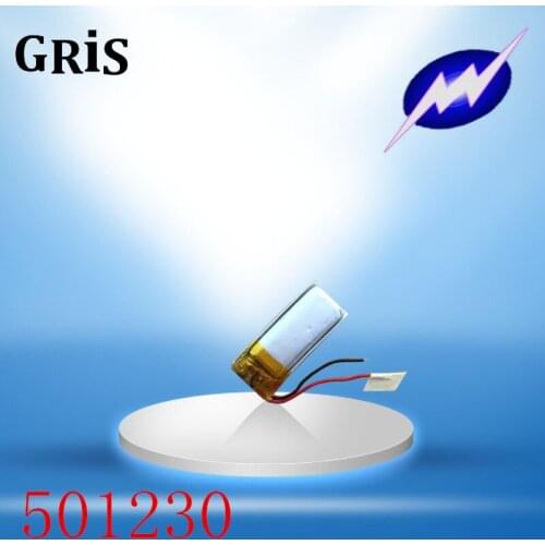 3.7V lithium polymer battery 051230501230 steelmate remote Bluetooth wireless mouse battery Rechargeable Li-ion Cell