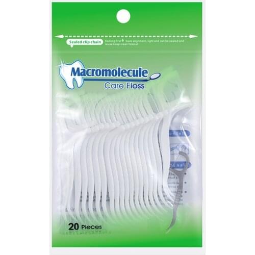 50/60 Pcs Disposable Dental Floss Interdental Brush Teeth Stick Toothpicks Floss Pick Oral Gum Teeth Cleaning Care Tool