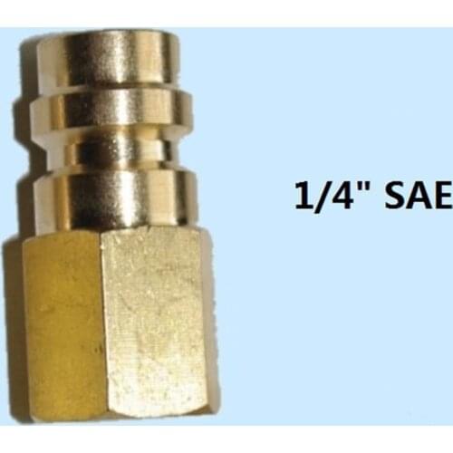 1 Pcs Bottle Adapter R134a 1/4 "SAE Internal Thread -HP Connection Connector Adapter Accessories Air Conditioning Coupling