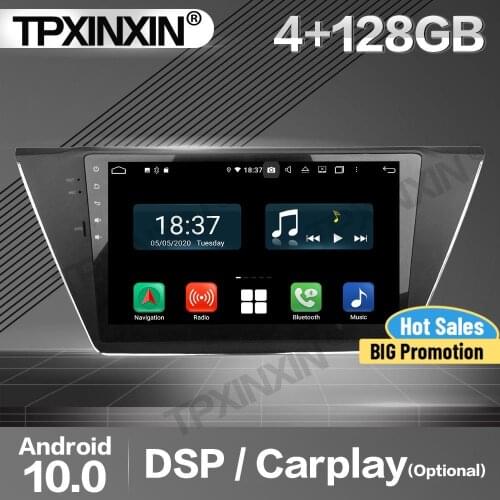 128G Carplay Car Radio 2 Din Stereo Receiver Android For VW Touran 2015 2016 2017 GPS Navigation Player Audio Recorder Head Unit