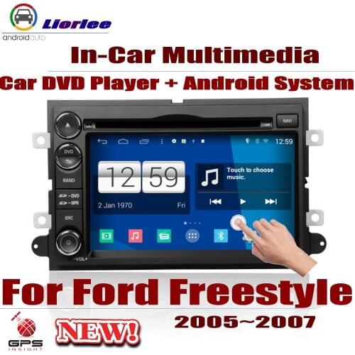 Car Radio DVD GPS Player Navigation For Ford Freestyle 2005-2007 Android HD Displayer System Audio Video Stereo In Dash