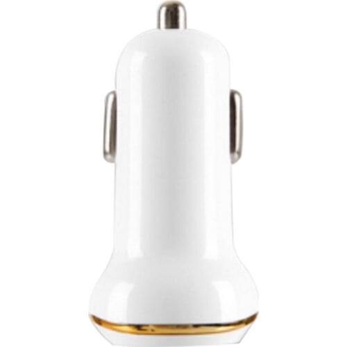 Car Charger Adapter Quick Charge 3.0 Car Cup Charger Adapter with 2-Socket Lighter 2USB Ports for Smartphone Tablets