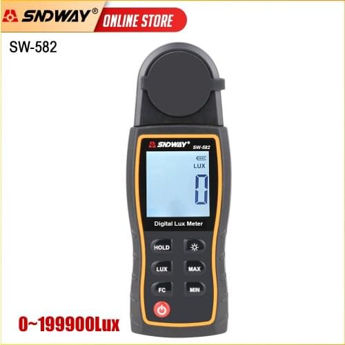 Digital Lux Meter Light Meter For Photography Hand-held 360 Degree Spectrophotometer Photometer