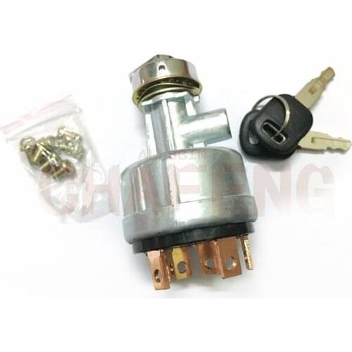 For CATERPILLAR CAT 320B Start lock 6-wire lock head Ignition Switch Ignition switch excavator accessories