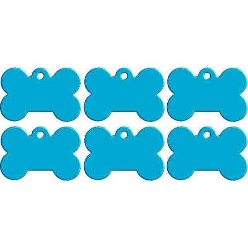 Pet ID Tags 38MM Aluminum Alloy Dog Cat Identity Badge Plate Pet Supplies ALI88
